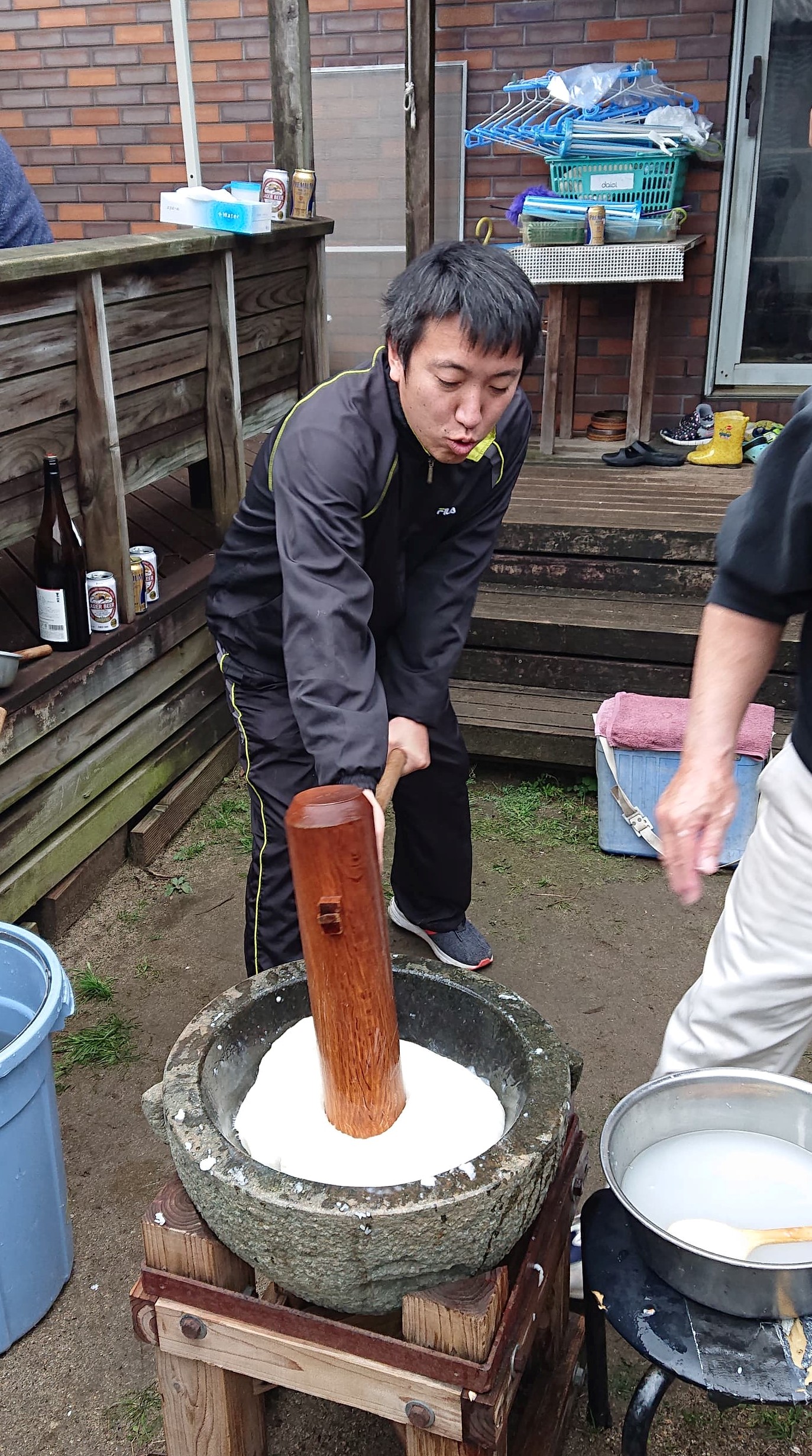 2019年の餅つき