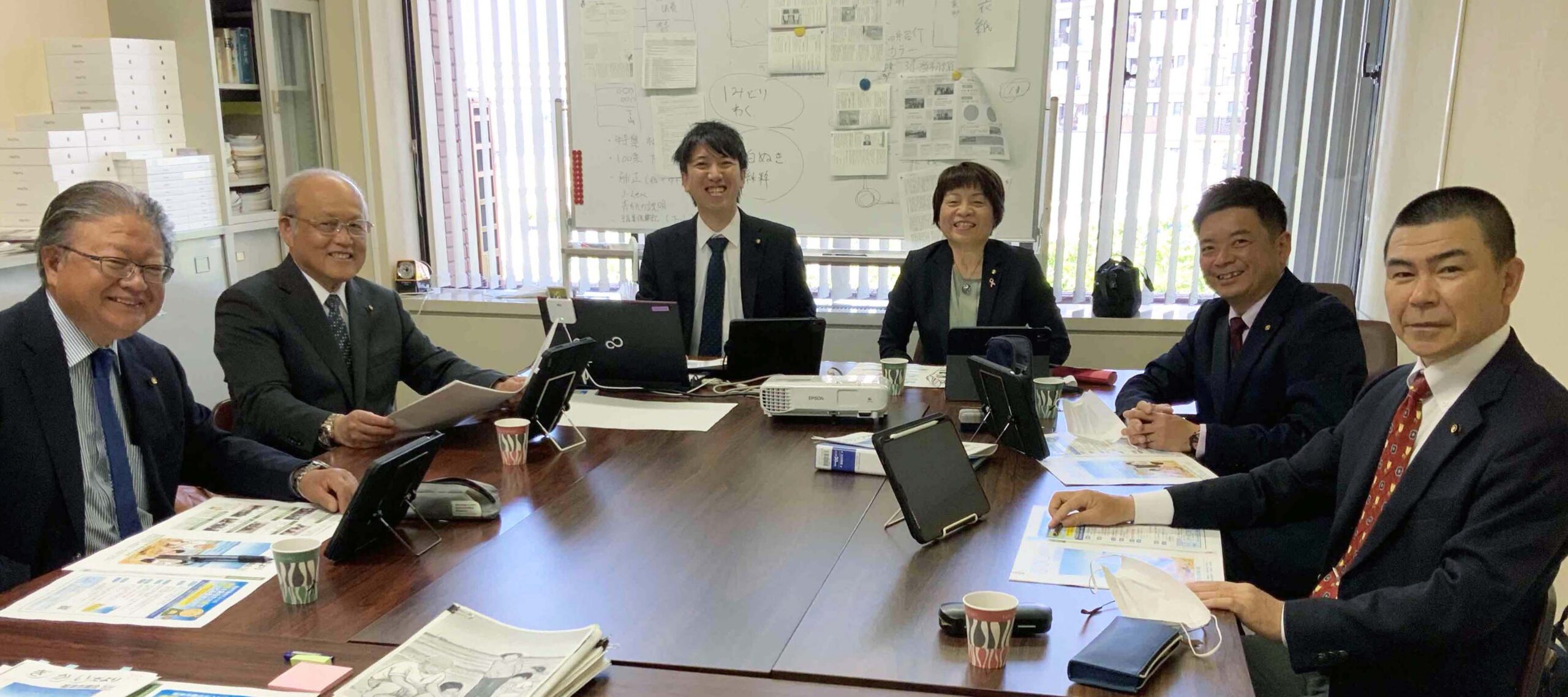 新体制で議会だよりを作成しています