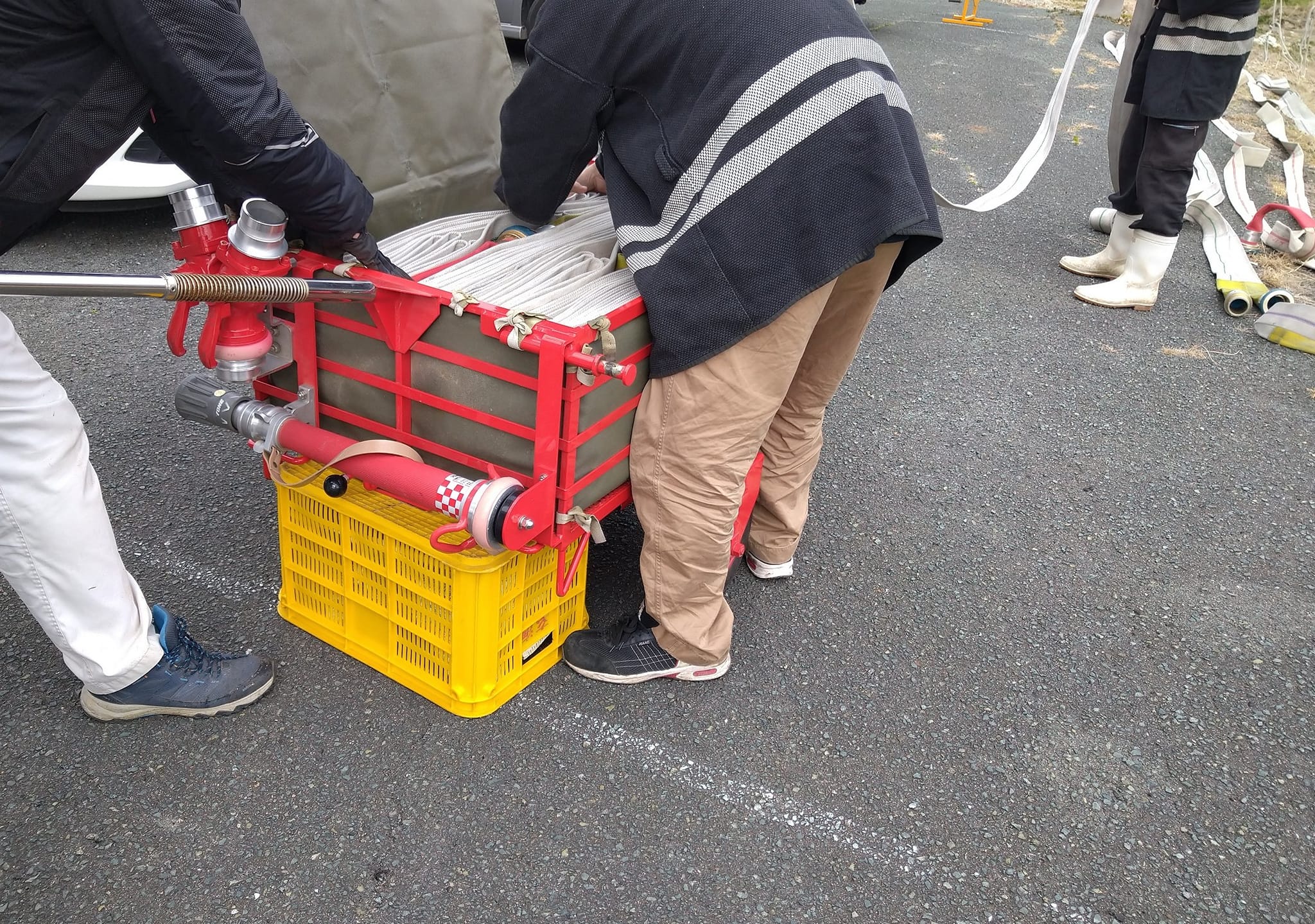 火災出動と消防団活動