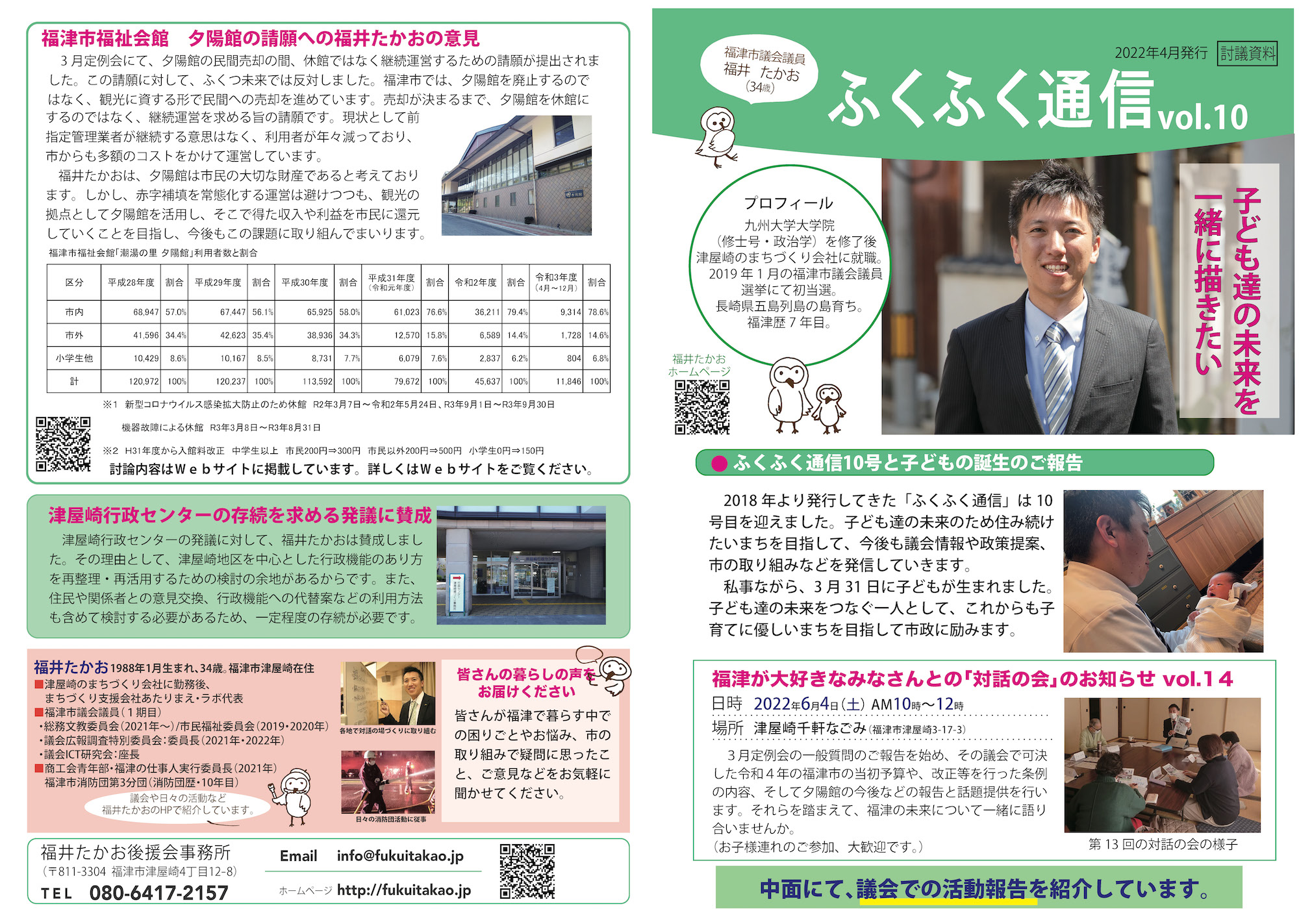 ふくふく通信vol.10を発行