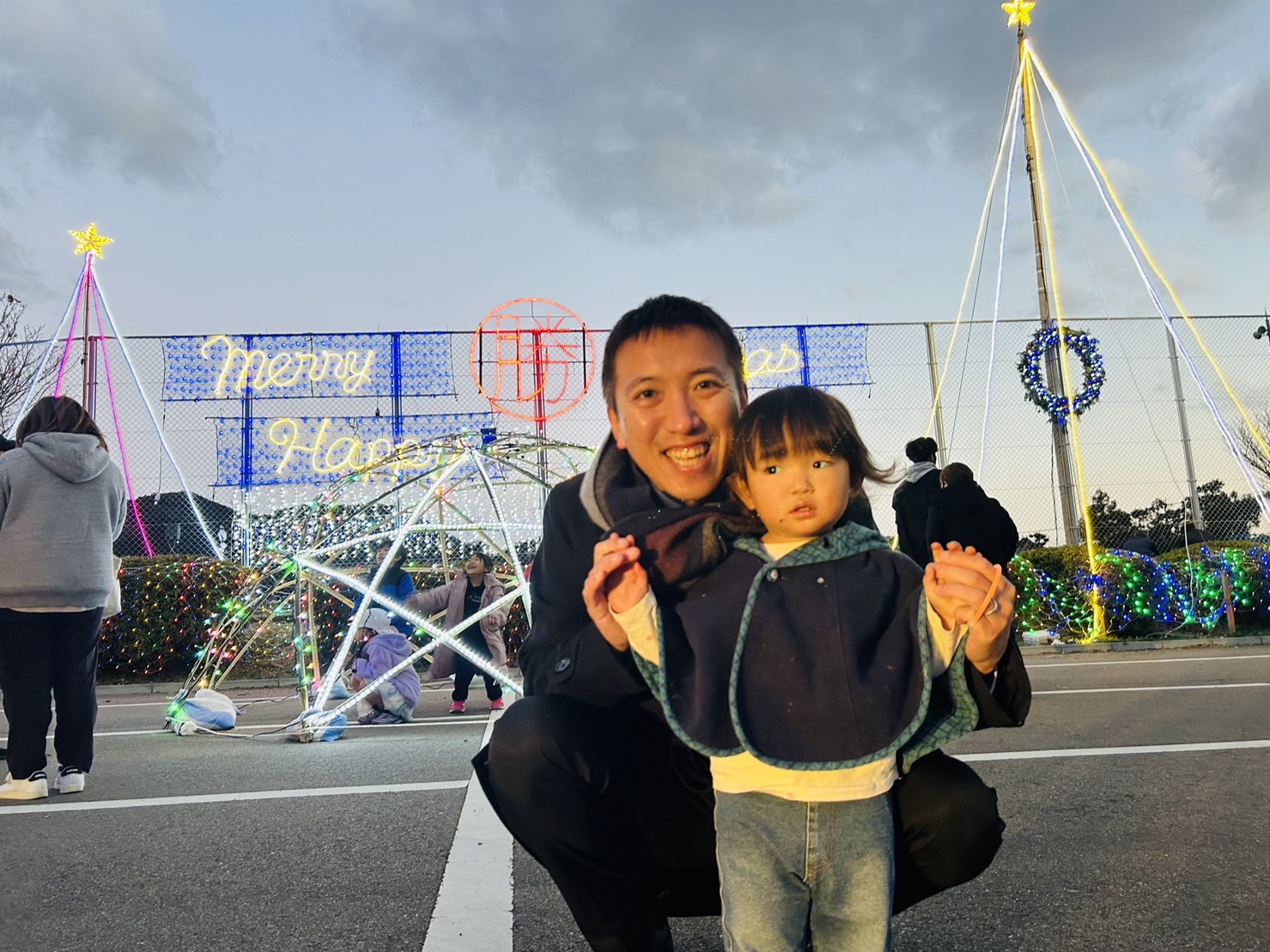 福津市勝浦地区の点灯式に参加しました！