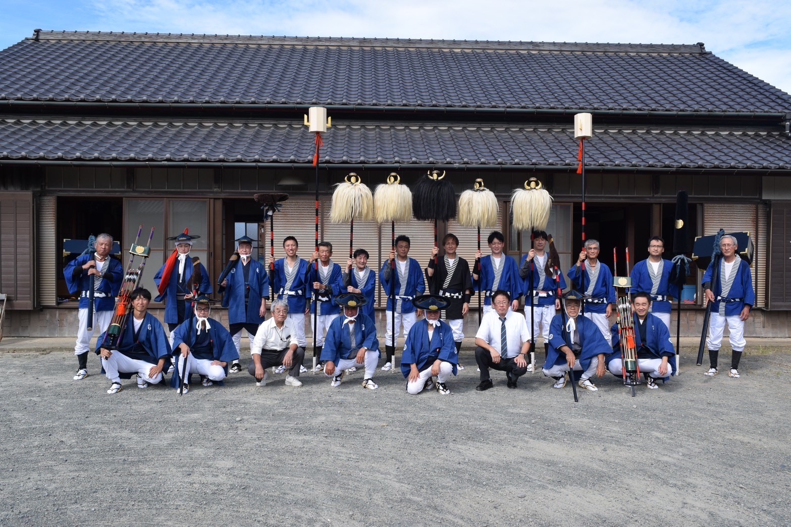 福津市の豊山御神幸祭に参加