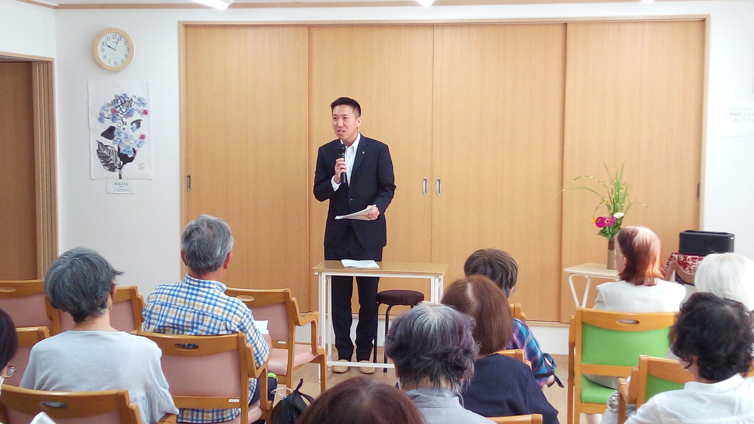 東福間の「ふれ愛サロン」で対話の会を開催