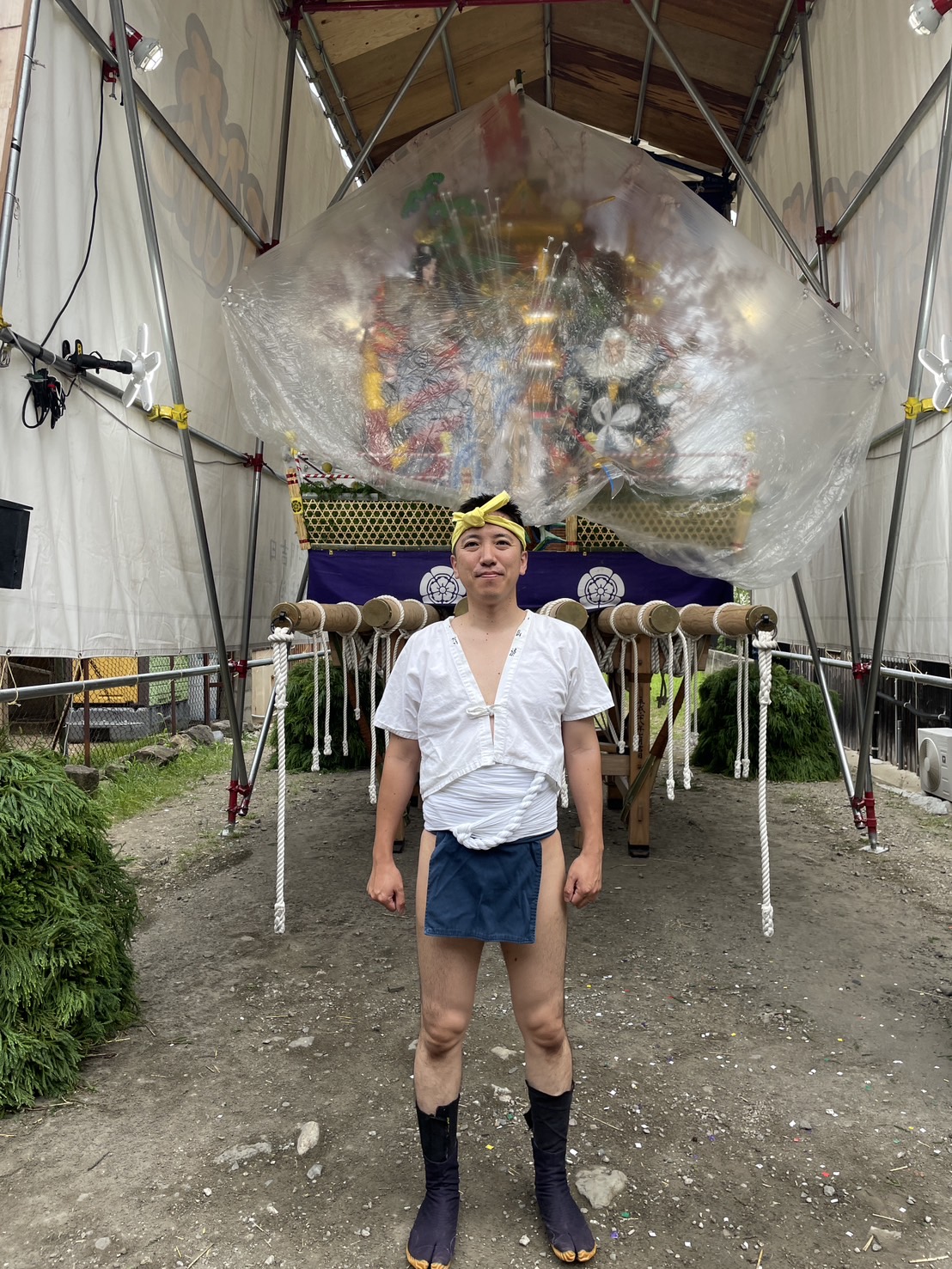 津屋崎祇園山笠　お宮入りのご報告
