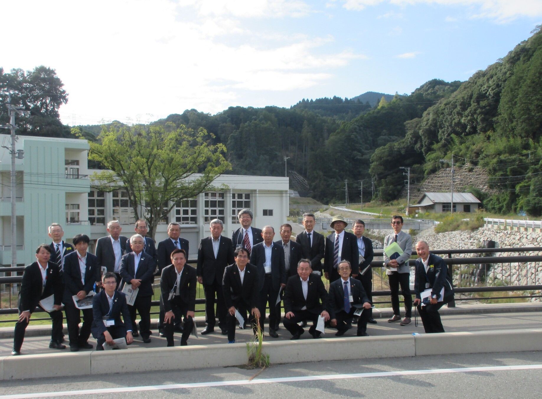 「第11回砂防現地視察・討論会」に出席