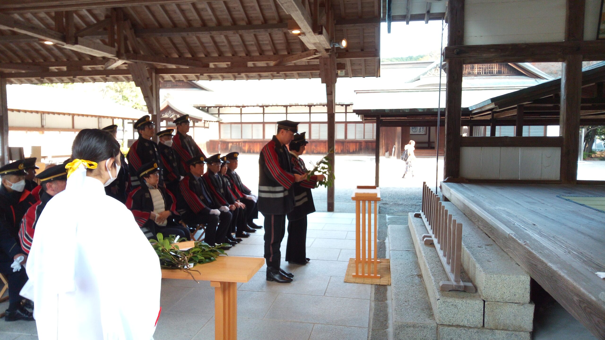 宗像大社にて鎮火祭