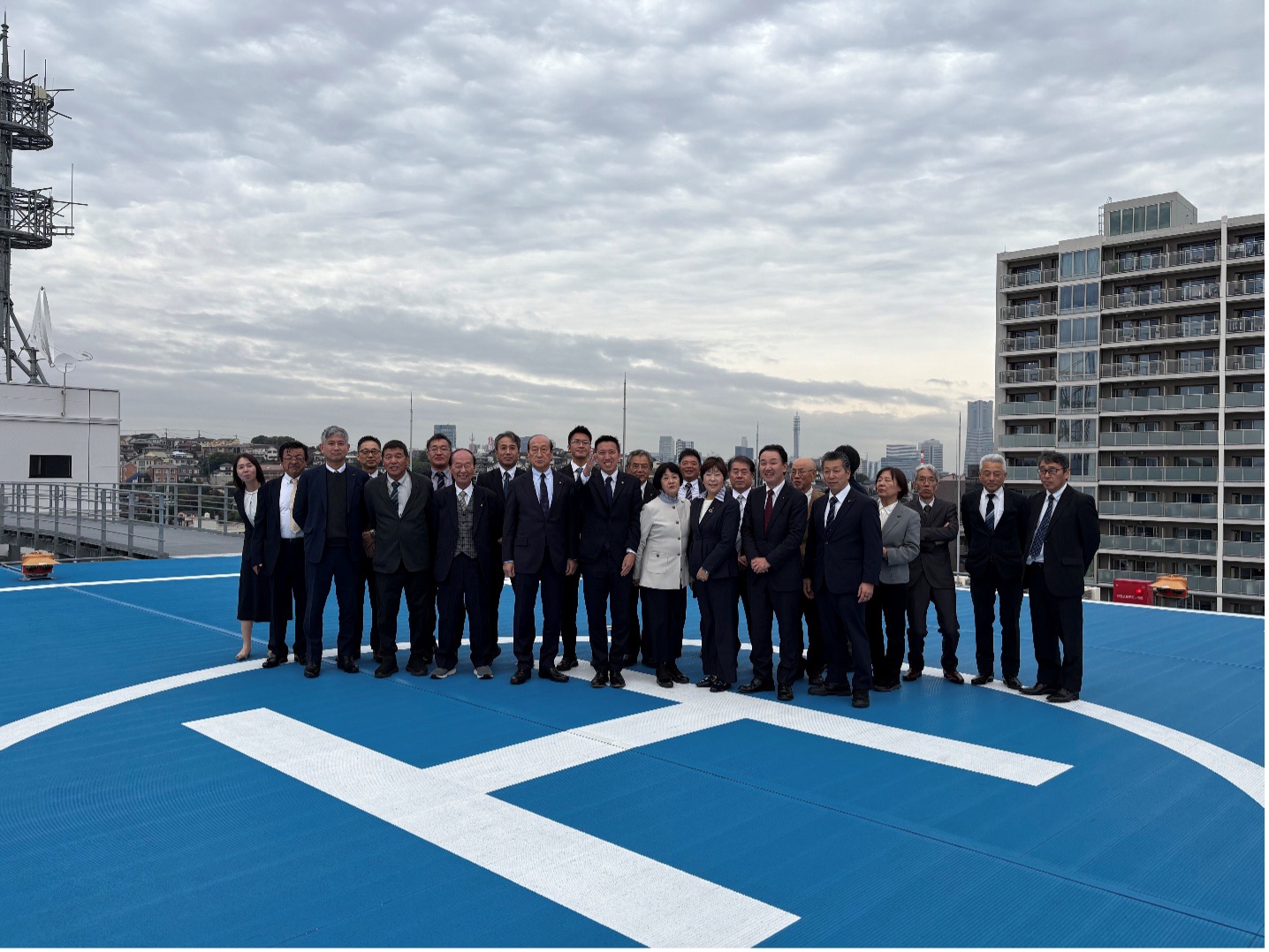 宗像地区一部事務組合議会で 横浜市消防局 と 豊橋市役所（水道局） を視察