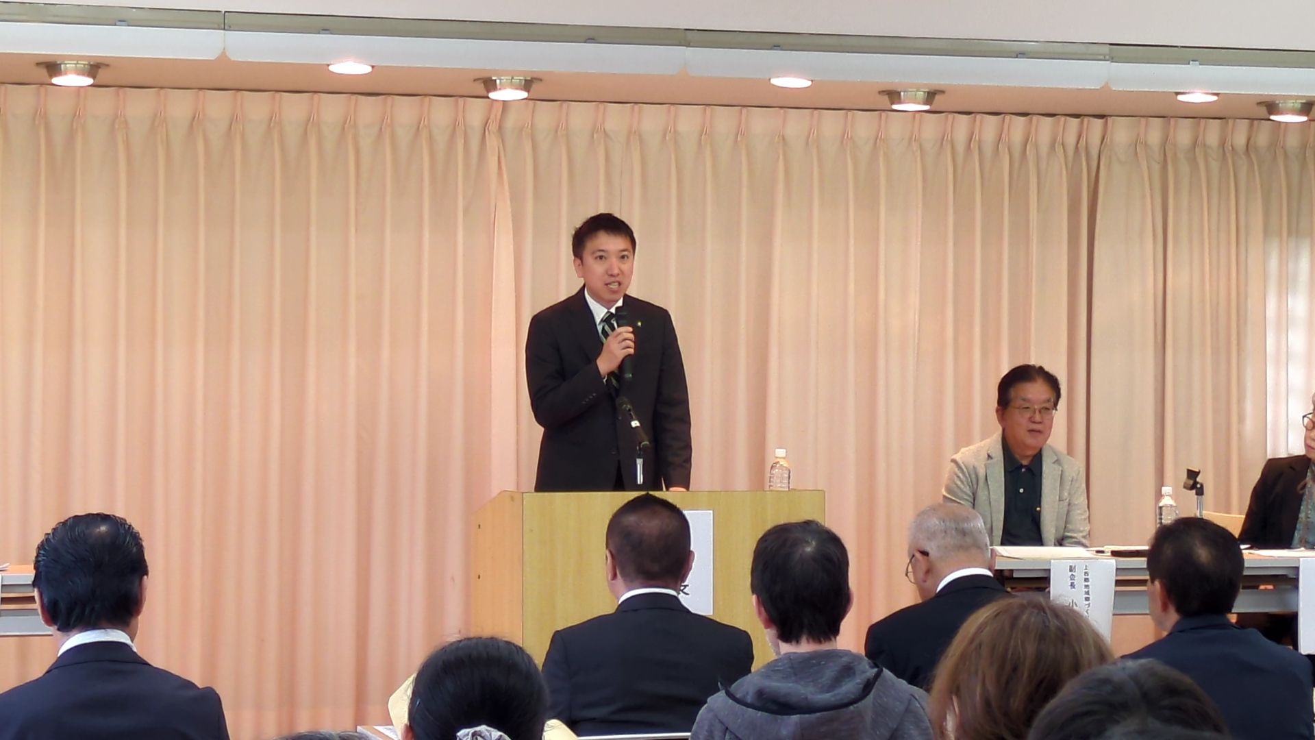 福津市の上西郷地域づくり推進協議会 総会に出席