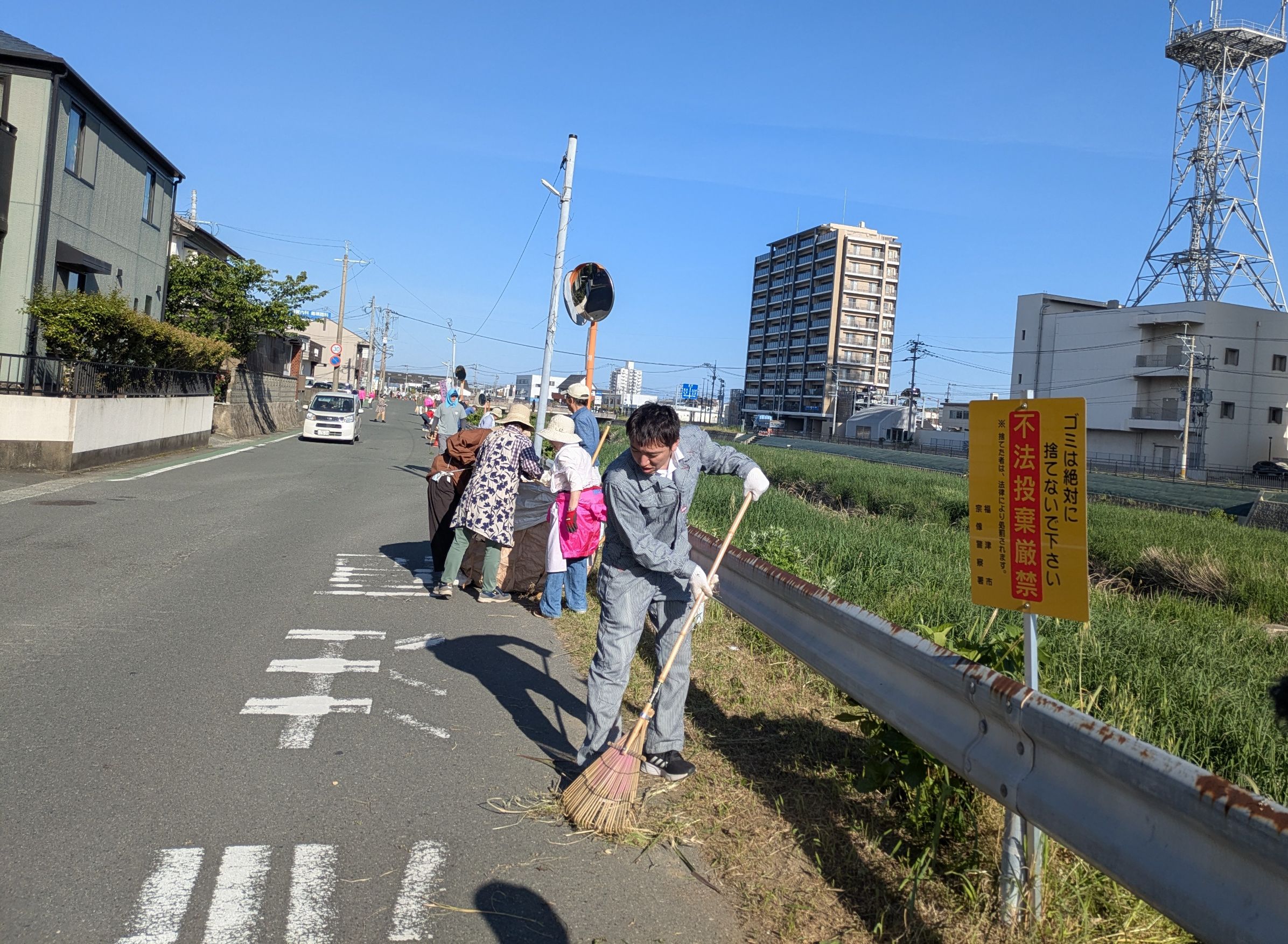 福津市の西郷川あじさいロードを美しく✨