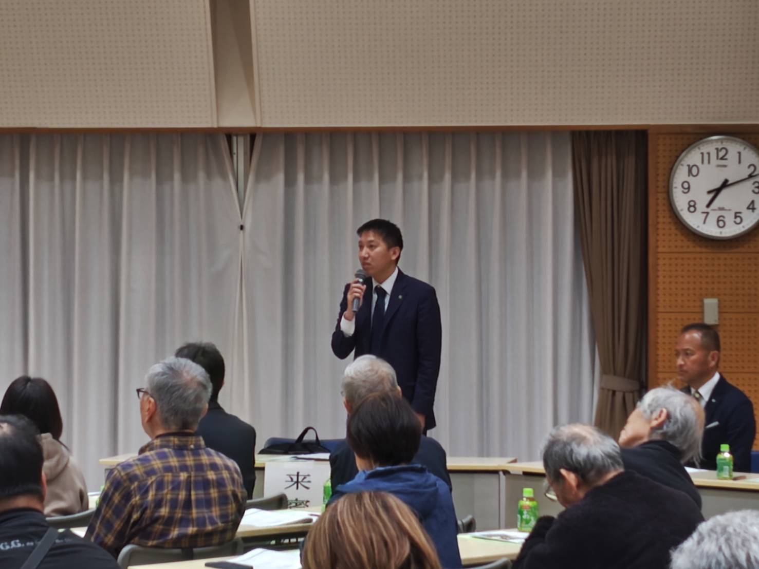福津市の宮司地域郷づくり推進協議会の総会に出席