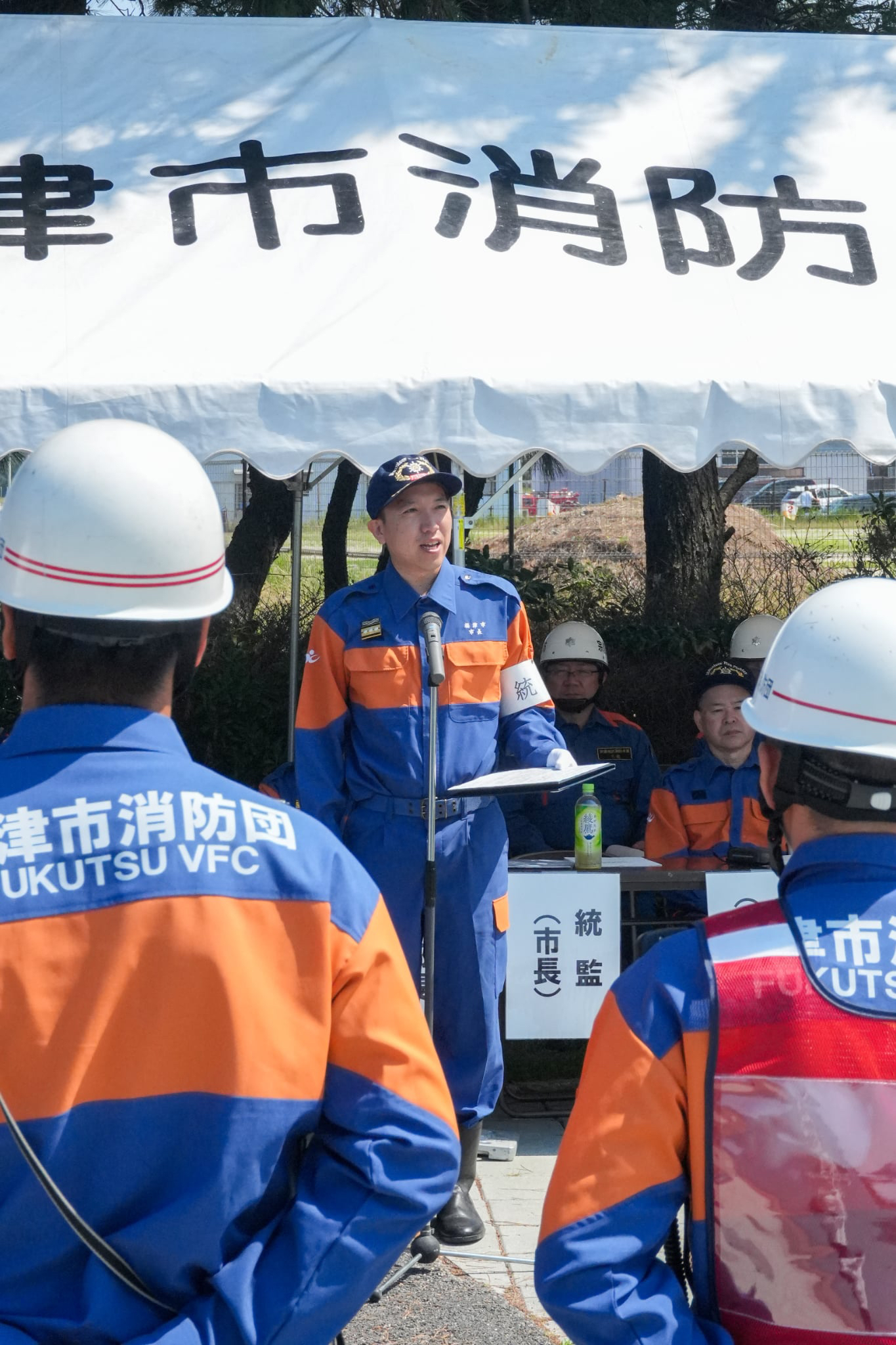 福津市消防団・消防署合同水防訓練ーー災害に備えて、今一度の備えを
