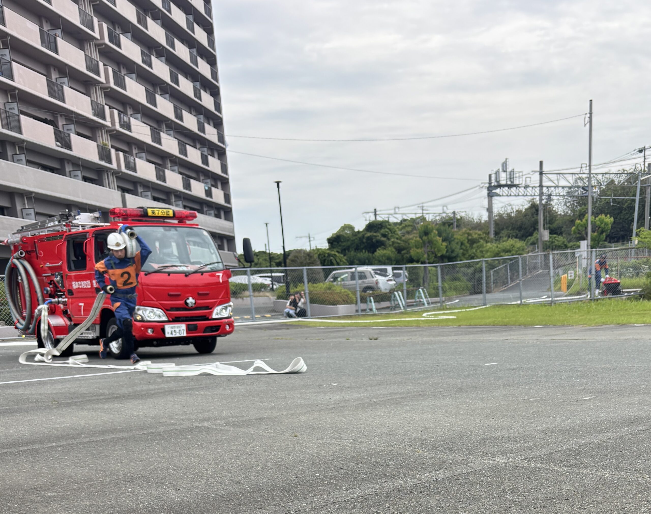 福津市で地域を守る新しい一台。消防団も、仲間を待っています