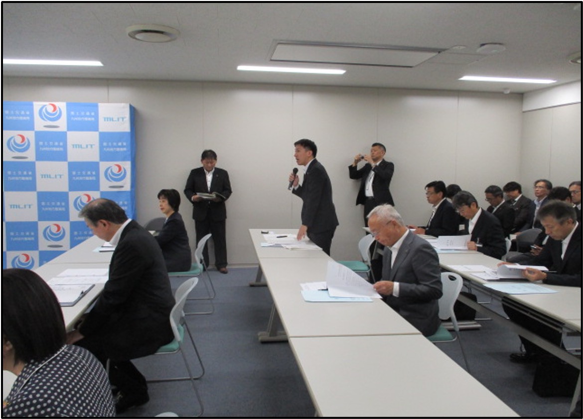 県道飯塚福間線の整備促進を要望してきました 〜期成会副会長として〜