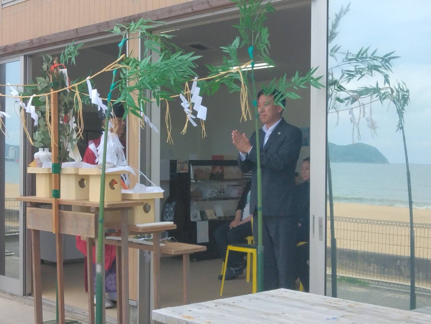 福津市もいよいよ夏本番！福間海岸の海開き
