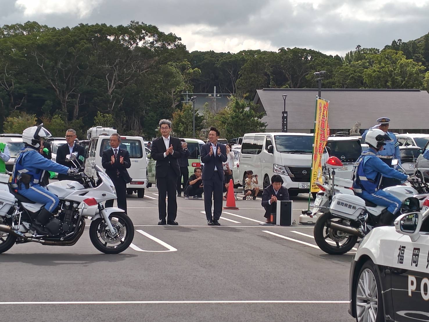 福津・宗像市で事故のない朝を、当たり前に。秋の交通安全県民運動が始まりました