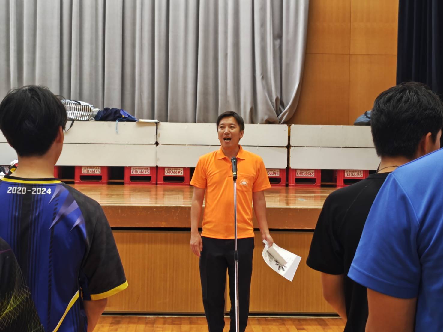 福津市のご近所同士が同じコートに立つ日。第22回区対抗バレーボール大会